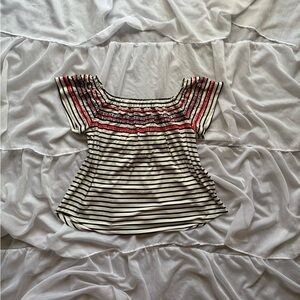 THML Anthropologie “Mirah” Off the Shoulder Top